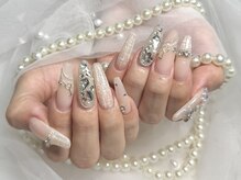 エイト ネイル 渋谷駅前店(eight nail)/ワンホンツイードネイル