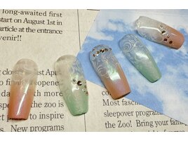 季節の定額＊4月のネイル♪