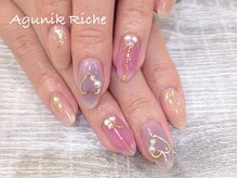 アグニークリッシェ(Agunik Riche)/【チークネイル】