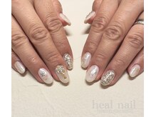 ヒールネイル(heal nail)/冬ネイル