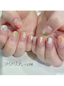 バースプラスリム(virth+LIM)/ジェルネイル 120分制