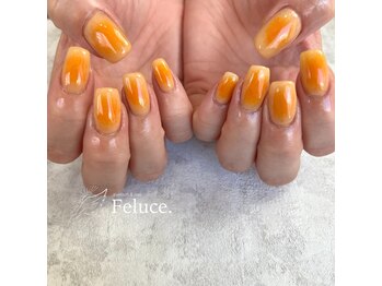 オレンジネイル