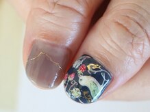 ネイル アトリエ コモード(nail atelier Comodo)/絵画ネイル [モリス]