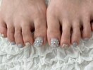 定額デザイン　フットネイル