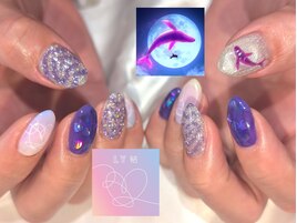 BTSモチーフネイル