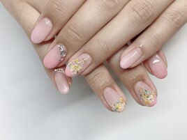 押し花ピンク☆