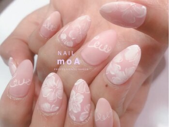 ネイルモア バイ アフロディーテ(NAIL moA)/マットフラワー