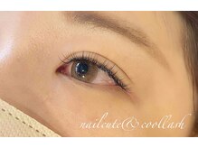 ネイルキュート アンド クールラッシュ 亀有店(nailcute & CoolLash)/セーブル120本