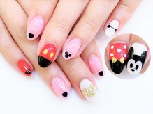 ネイルコレクション ピンク(Nail Collection Pink)/ジェル放題＋キャラ♪ミッキー