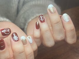 冬ネイル♪持ち込みデザインOK！