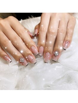 リンドネイル バイ モカ アンド ララ(Lind nail by moca and LaLa)/綺麗めネイル