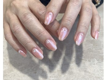 ビュー バイ ネオリーブ 用賀店(beau'r by neolive)/ピンク×ホワイトパールk