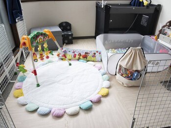 カフ(Caff)の写真/【キッズスペースあり】お子様連れも歓迎！ベビーカー対応可◎忙しいママさんの綺麗を叶えるサロン