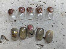 ネイルサロン エーナイン 札幌大通本店/レトロカジュアルデザイン