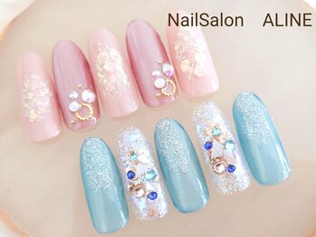 ネイルサロン アリーヌ(ALINE)/【定額】トレンドコース¥6500