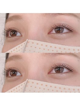 垢抜ける眉毛デザイン/まつ毛パーマ/まつエク La:ciel ラシエル箱崎店/ホリスティックラッシュリフト