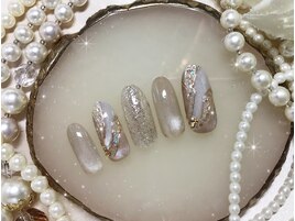 ラメラインネイル