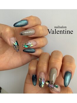 ネイルサロン ヴァレンタイン(nailsalon Valentine)/シェルネイル
