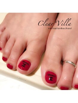 ネイルサロンクリアヴィラ(nail salon clear villa)/レッドフットネイル
