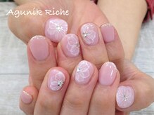 アグニークリッシェ(Agunik Riche)/【水彩ネイル】