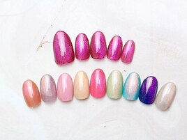 奥行マグネットネイル全員￥7980