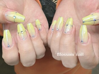 ブラソンネイル(Blossom nail)/持ち込みデザイン