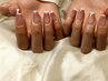 《ネイル》【再来】HANDスキニーフレンチ ¥7000