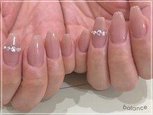バランス 泉中央店(balance)/大人女子◎上品ネイル