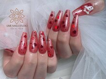 ウメネイルスタジオ(UME NAIL STUDIO)/* 長 さだしやり放題×つけ放題