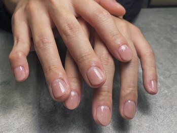 オムネイル 渋谷(HOMME NAIL)/クリアジェル ¥4.400
