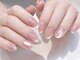 ヴィヴィアンビューティ ネイルアンドアイ Viviean Beauty Nail & Eyeの写真/【ワンカラー新規様 ¥5800★】シンプルだからこそこだわりたい方にオススメ◎女子力UPの上品なネイル♪