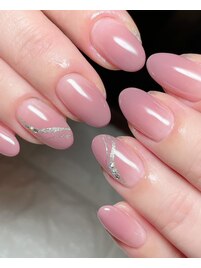 ピンクオフィスネイル