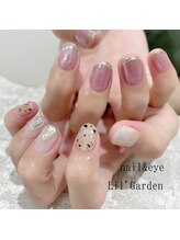 リルガーデン 新宿南口(Lil' Garden)/アシメ×オーロラミラーフレンチ