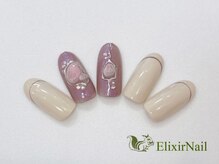 エリクサーネイル 池袋(Elixir Nail)/定額b カジュアル/クーポン使用