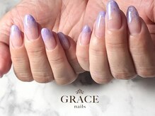 グレース ネイルズ(GRACE nails)/紫陽花ネイル