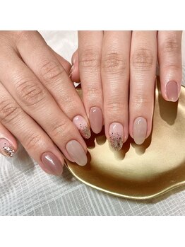 ビーカラフル 渋谷店(Becolorful)/シンプルカラーネイル