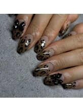 エムネイル(Ｍ)/レオパードネイル!