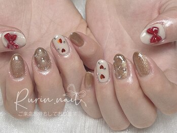 ルリン(Rurin)/ハートネイル/ジェルネイル