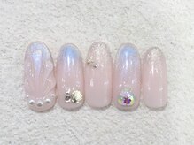 リノ ネイル(Rino nail)/７月の新作　マーメイド　707e3