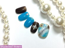 ダイアモンド ハニー(Diamond Honey)/フット大理石風