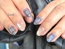 リーフ(Leaf)/チェックネイル