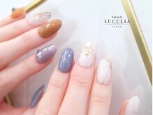 サロンドルクリア 銀座店(Salon de LUCULIA)/＃くすみニュアンスネイル
