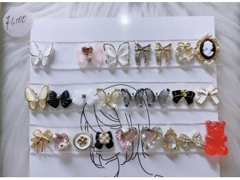 ネイル ボンボニエール 京阪シティモール天満橋店(Nail bonbonniere)/有料パーツ1100円~