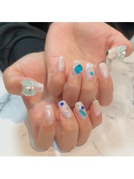 きらきらネイル