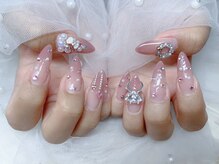 スノーネイルサロン 新宿店(Snow nail salon)/クリスマスツリーリーフ指輪