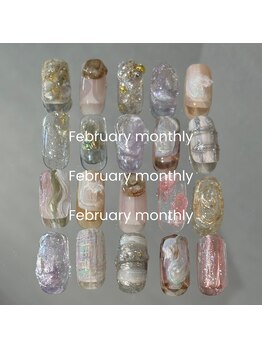 アンネ 千葉中央店(ANNE)/◎February monthly design