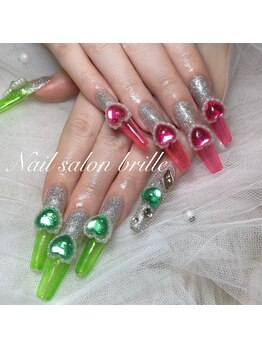 エスフィーネイルサロン ブリーユ(Esfy nailsalon Brille)/ハートネイル