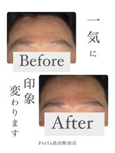 ぺルラ 島田駅前店(Perla)/メンズ眉WAX★