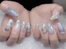 ピーチネイル 大塚(Peach Nail)/チップ長さだしxアート