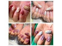 フラワーアート、大人可愛いデザインが得意です。momoko